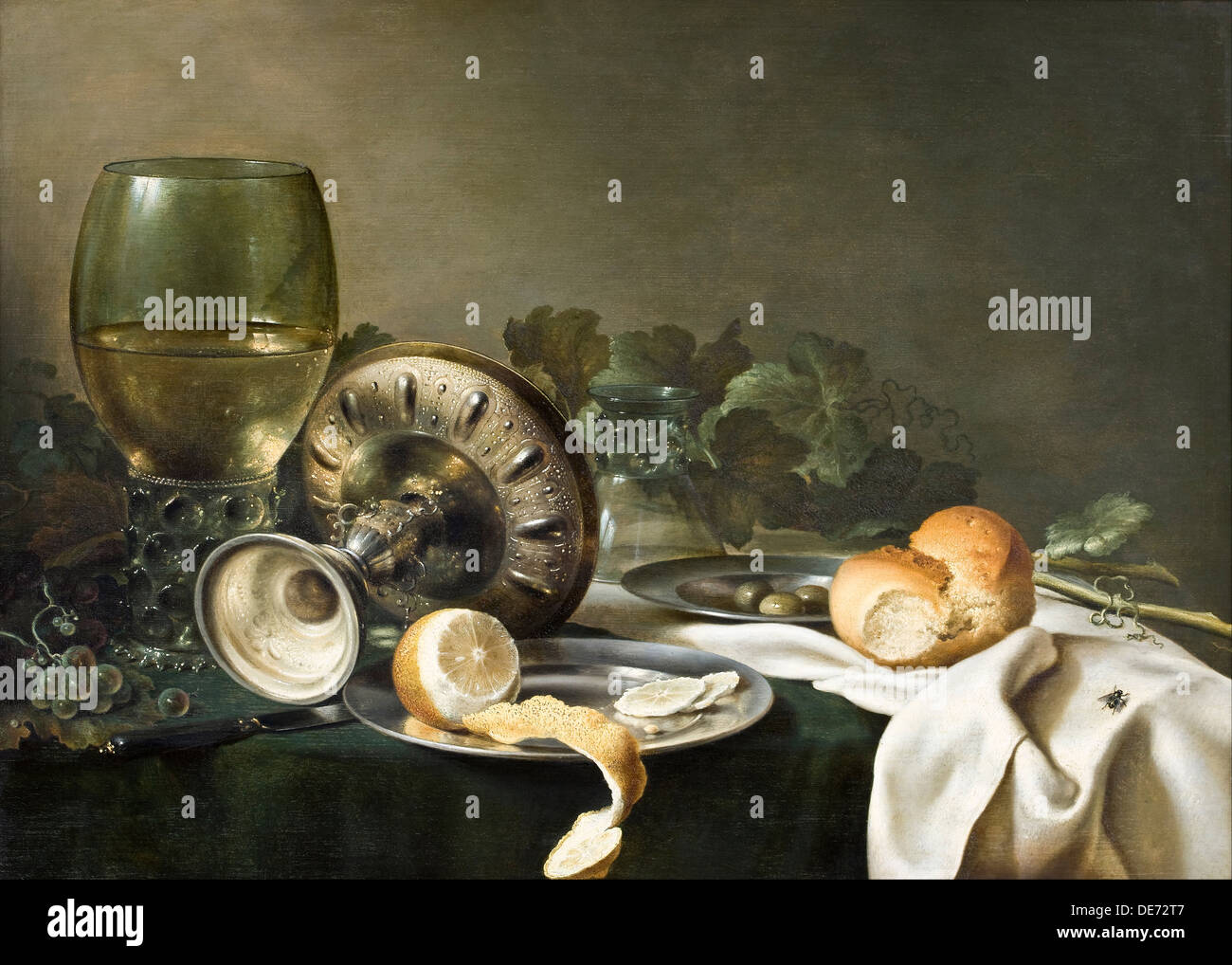 Still-Life. Artiste : Heda, Willem Claesz (1594-1680) Banque D'Images