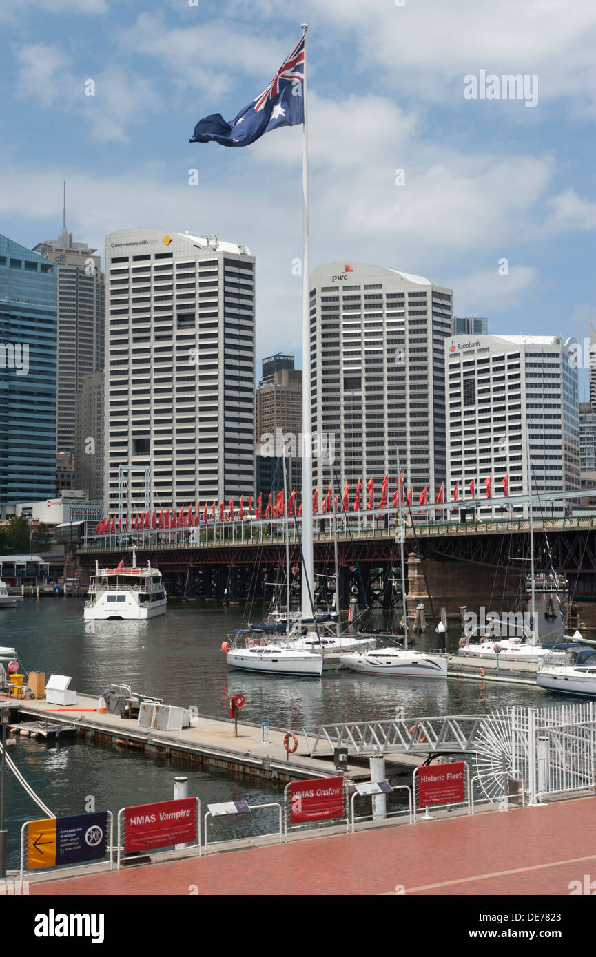 Australian National Maritime Museum de Sydney Banque D'Images