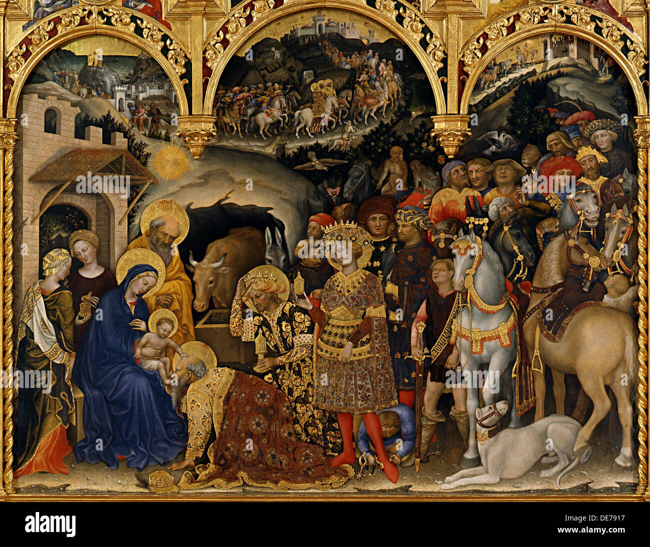 Peinture de gentile da fabriano Banque