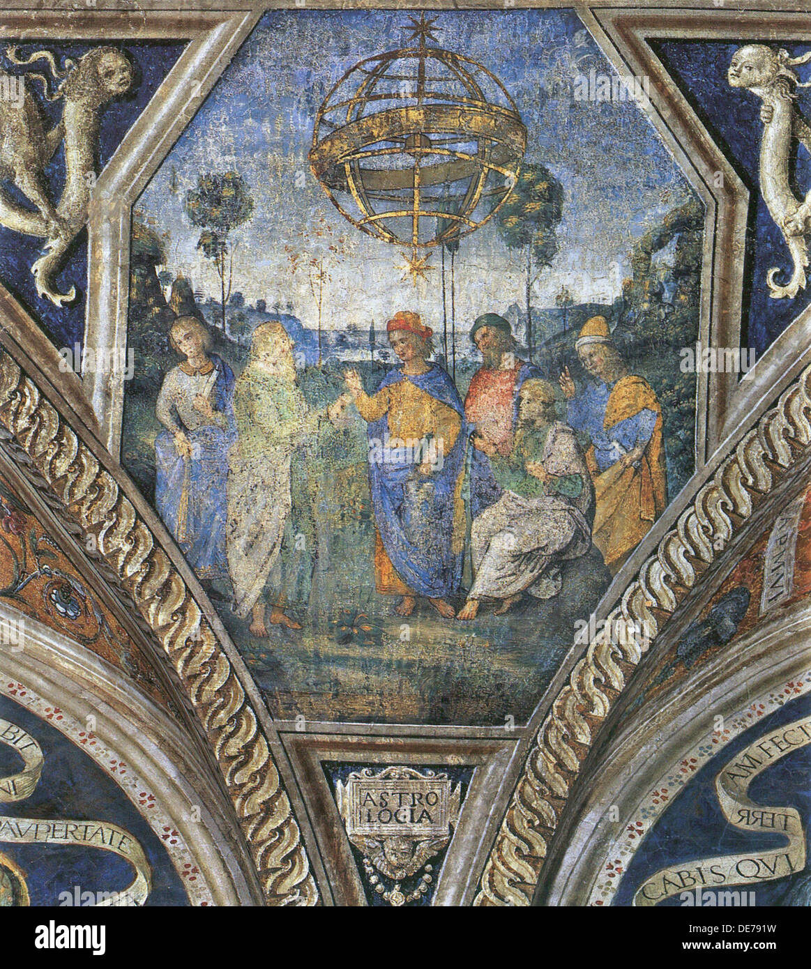Allégorie de l'Astrologie, 1490s. Artiste : Bernardino Pinturicchio, (1454-1513) Banque D'Images