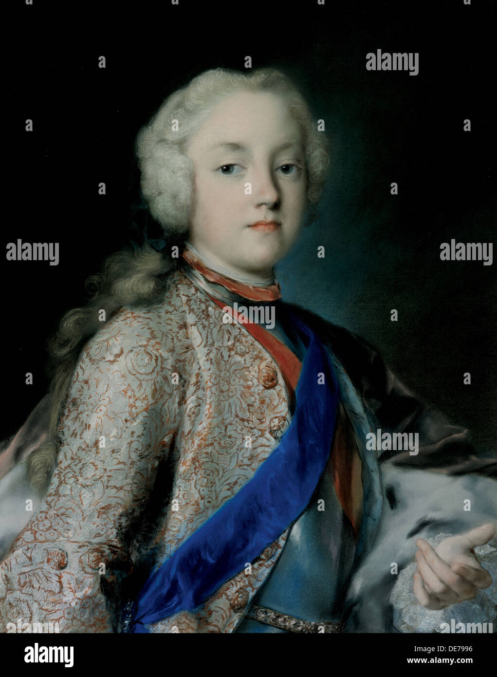 Le Prince Frederick Christian de Saxe (1722-1763), 1739-1740. Artiste : Carriera, Rosalba Giovanna (1657-1757) Banque D'Images