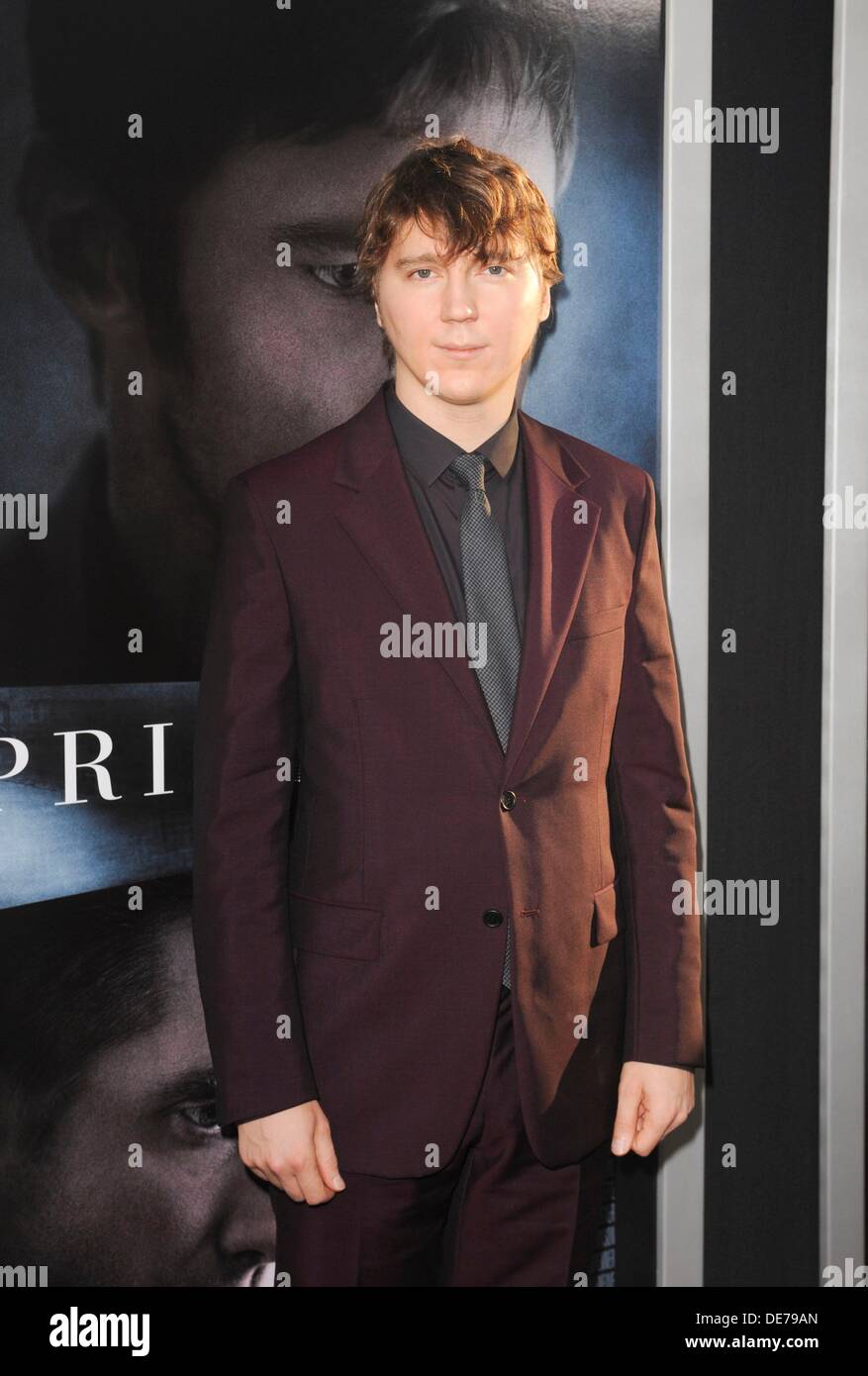 Los Angeles, Californie, USA. 12e Août, 2013. Paul Dano au niveau des arrivées pour les prisonniers, La Premiere Academy of Motion Pictures Arts and Sciences (AMPAS), Los Angeles, Californie, USA le 12 septembre 2013. Credit : Elizabeth Goodenough/Everett Collection/Alamy Live News Banque D'Images