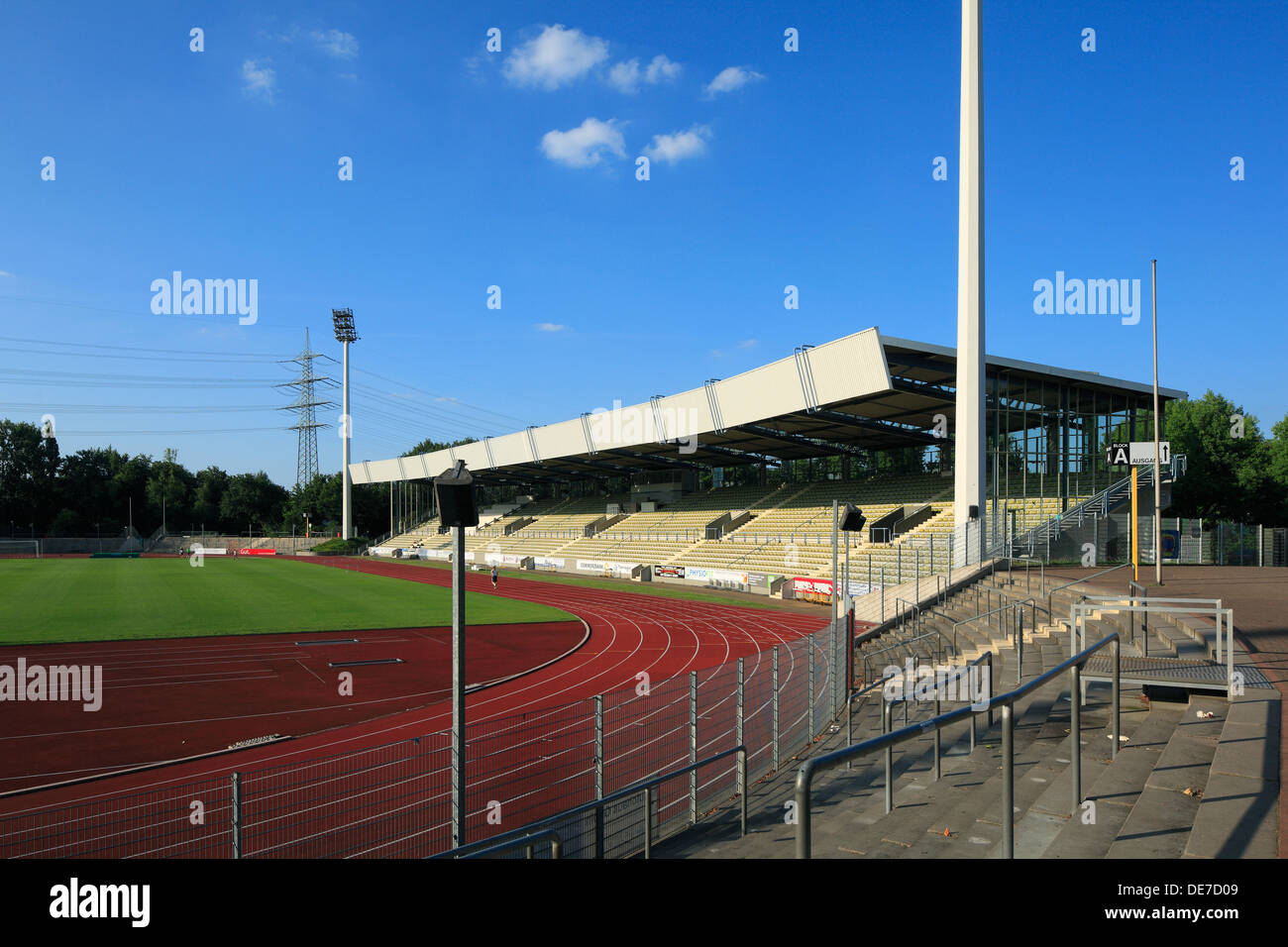 D-Bochum, Ruhr, en Westphalie, Rhénanie-Palatinat, NRW, D-Bochum-Wattenscheid, stade de Lohrheide SG Wattenscheid 09 Banque D'Images