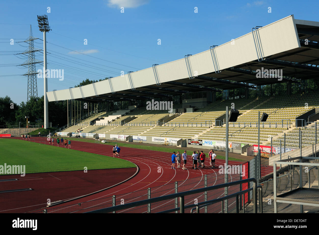 D-Bochum, Ruhr, en Westphalie, Rhénanie-Palatinat, NRW, D-Bochum-Wattenscheid, stade de Lohrheide SG Wattenscheid 09 Banque D'Images