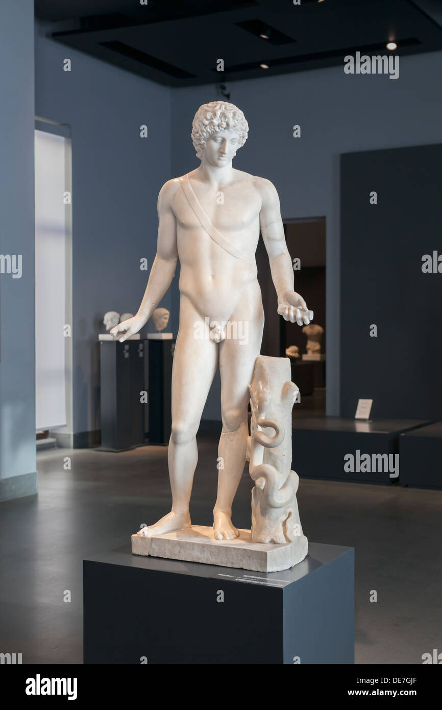 Statue d'Apollon Banque D'Images