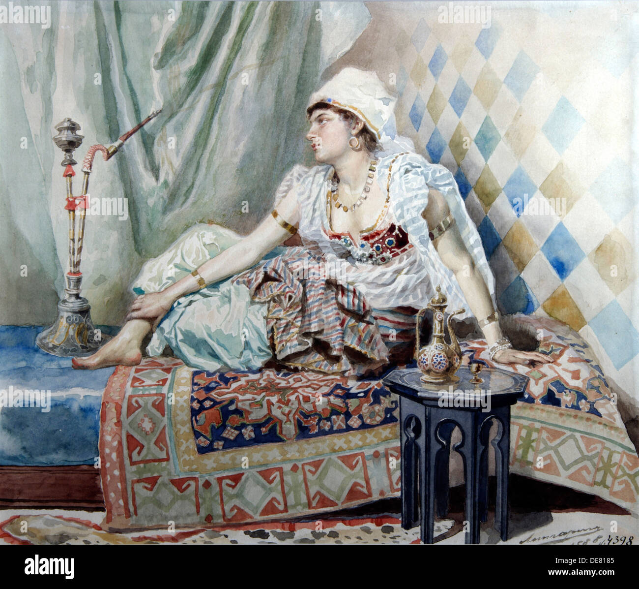 Une odalisque', 1888. Banque D'Images