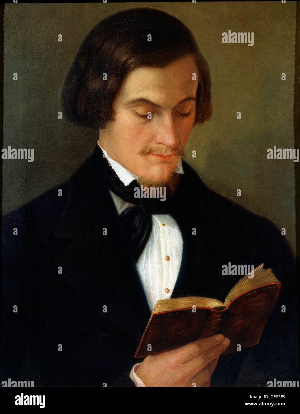 'Portrait du poète Heinrich Heine", 1842. Artiste : Amalia Keller Banque D'Images