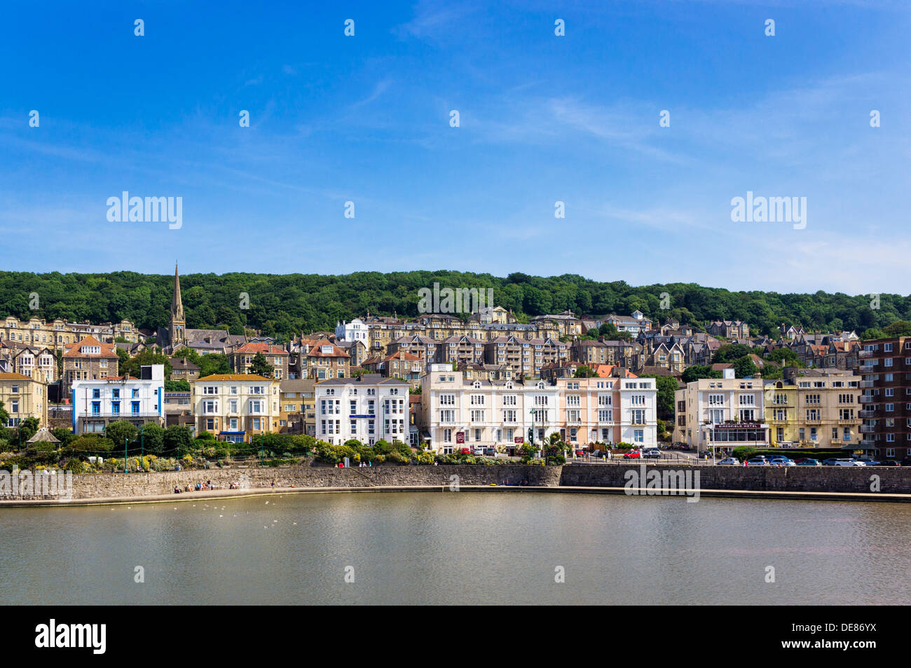 Weston Super Mare vieille ville, Somerset, UK Banque D'Images