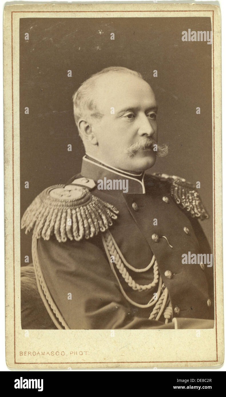 Portrait of Count Count Piotr Andreïevitch Chouvalov (1827-1889). Banque D'Images