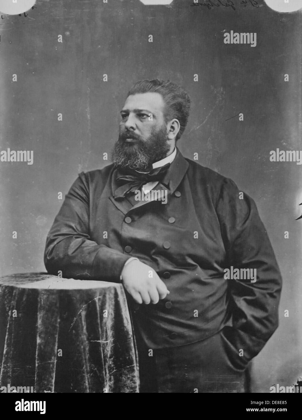 Portrait du compositeur Prince Juri Nikolaïevitch Golitsyn (1823-1872), ca 1860. Banque D'Images