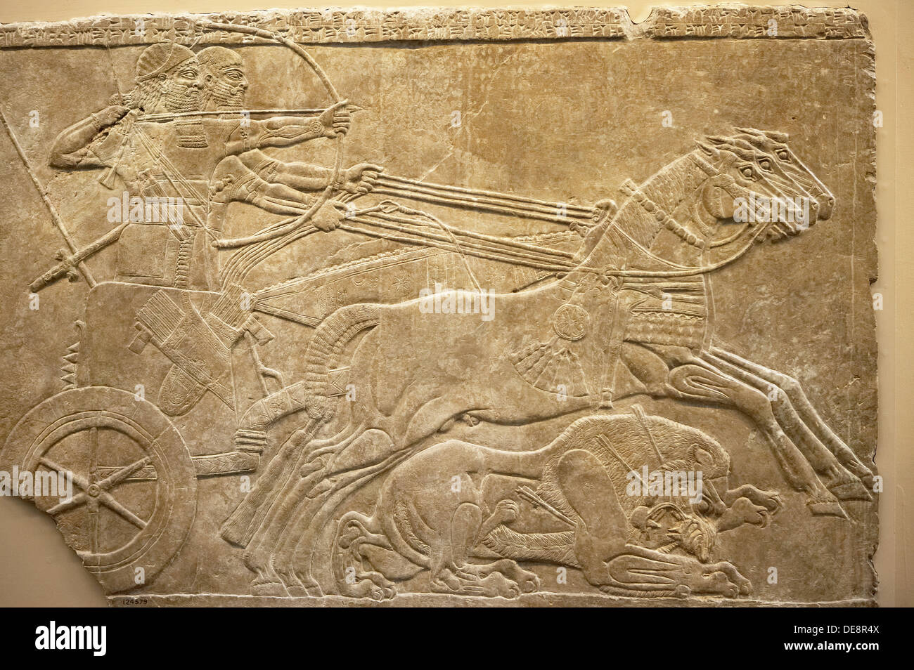 Panneau en pierre du Palais d'Assurnazirpal II, Nimrud Palace reliefs, le British Museum