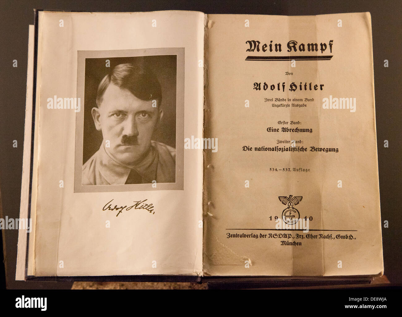 Nuremberg, Allemagne, Hitler, Mein Kampf - Centre de documentation en Banque D'Images