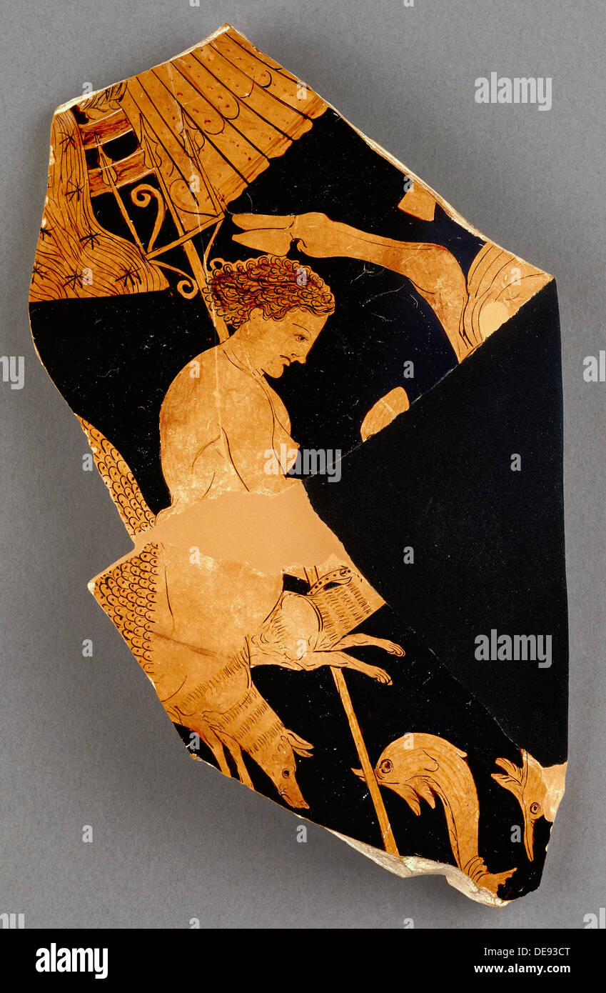 Scylla, 375-350 av. J.-C.. Artiste : Black Fury Group (actif début 300s en C.-B.) Banque D'Images