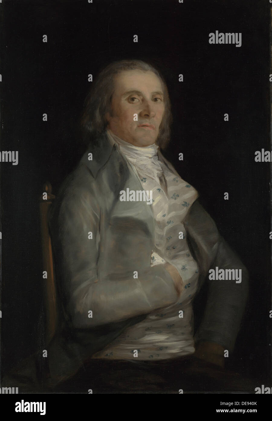 Don Andrés del Peral, avant 1798. Artiste : Goya, Francisco de (1746-1828) Banque D'Images
