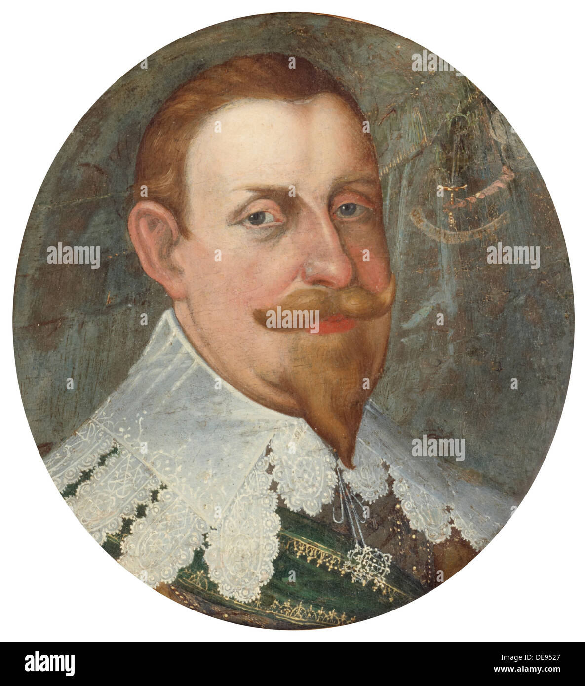 Gustave II Adolphe de Suède. Artiste : Arendtz, Cornelius (1590-1655) Banque D'Images