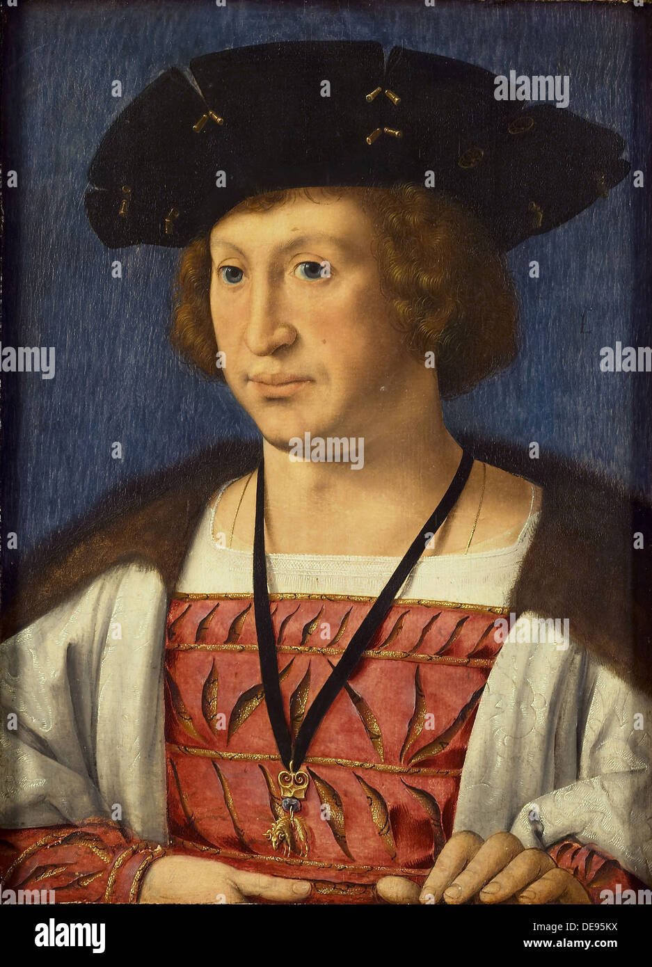 Floris van Egmond (1469-1539), comte de Buren, 1536. Artiste : Gossaert, Jan (ca. 1478-1532) Banque D'Images