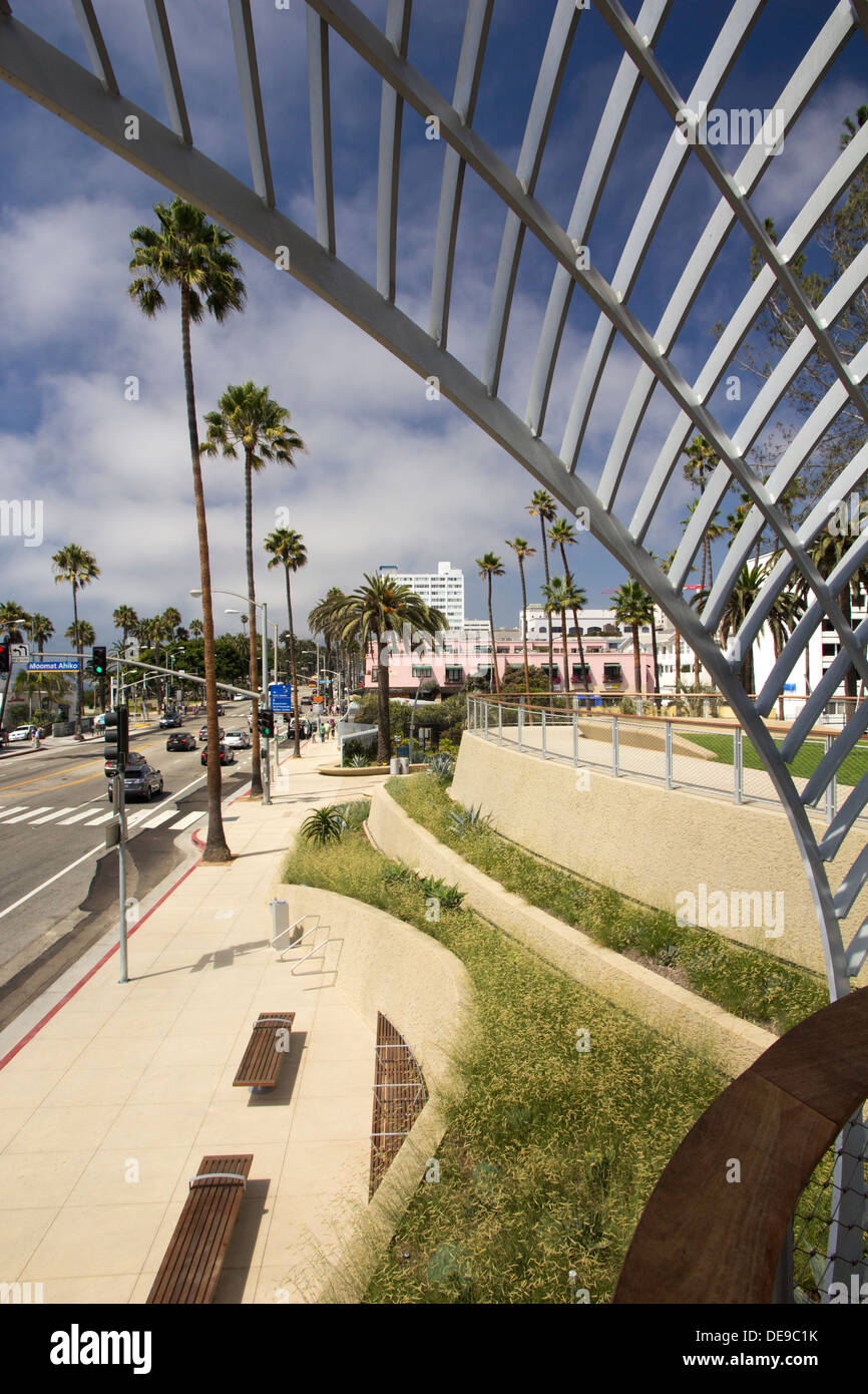 Nouveau parc Tongva Santa Monica Banque D'Images
