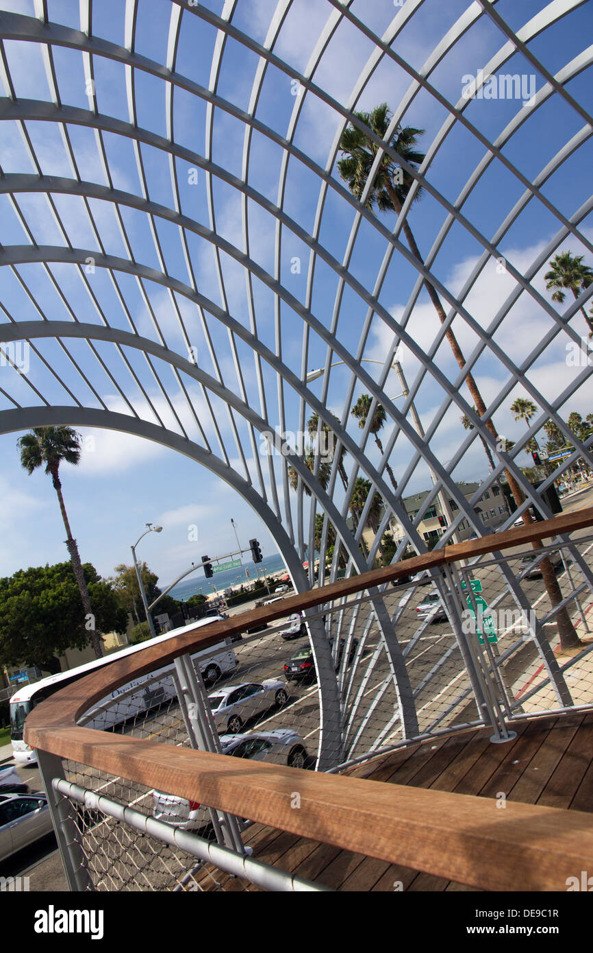 Nouveau parc Tongva Santa Monica Banque D'Images