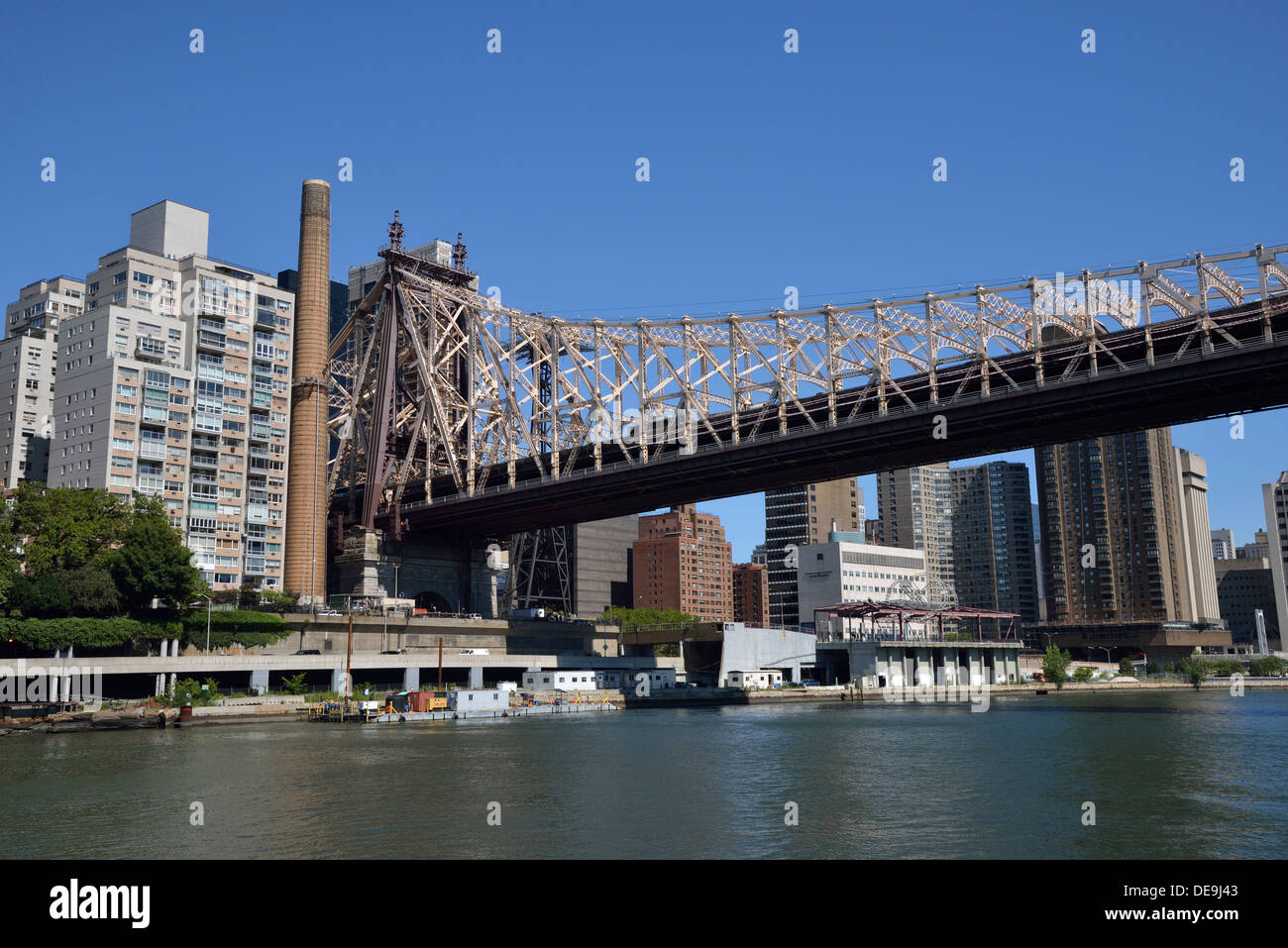 Queensboro Bridge, Upper Midtown, Manhattan, New York City, New York, USA Banque D'Images