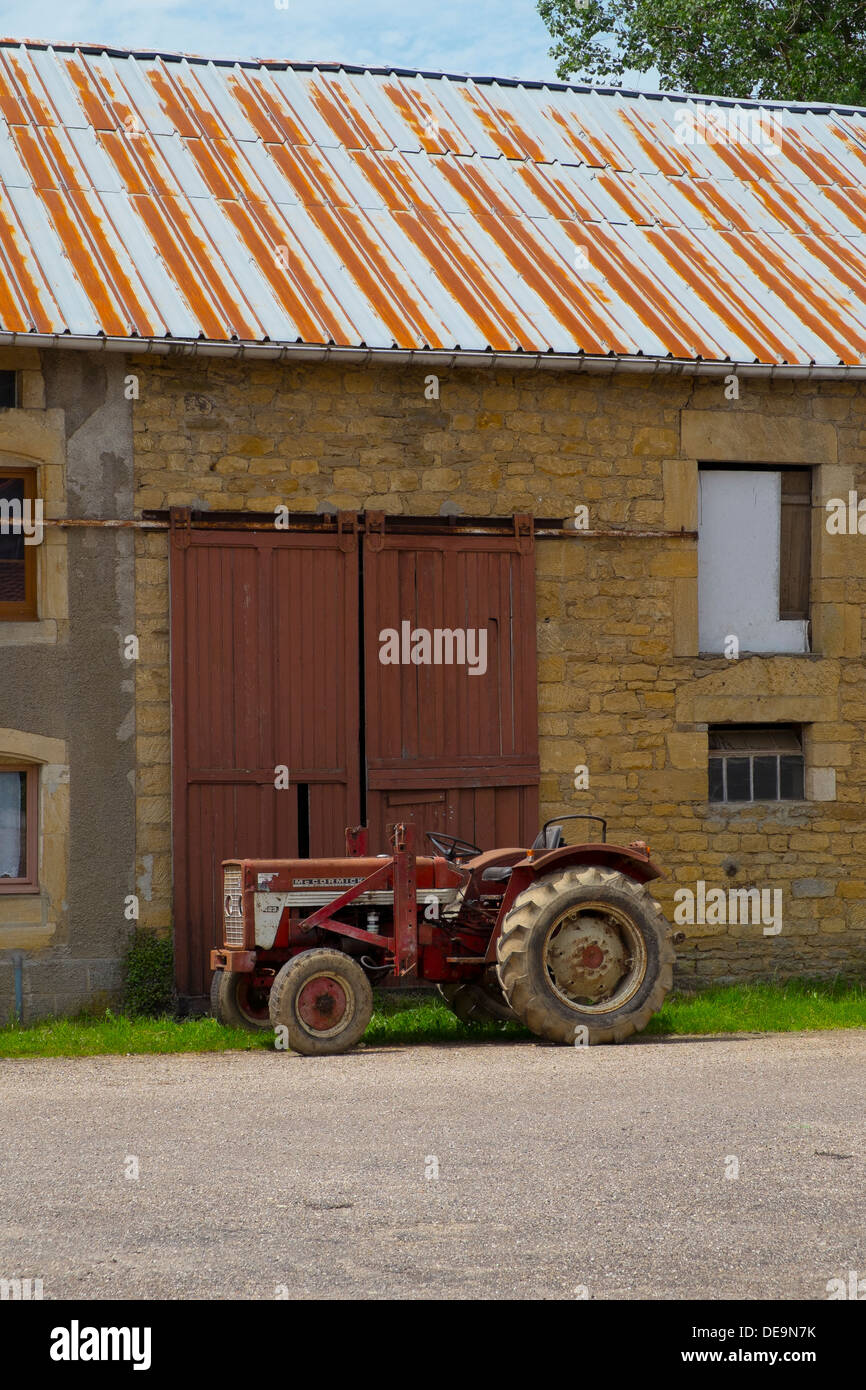 Tracteur Mc Cormick Banque D'Images