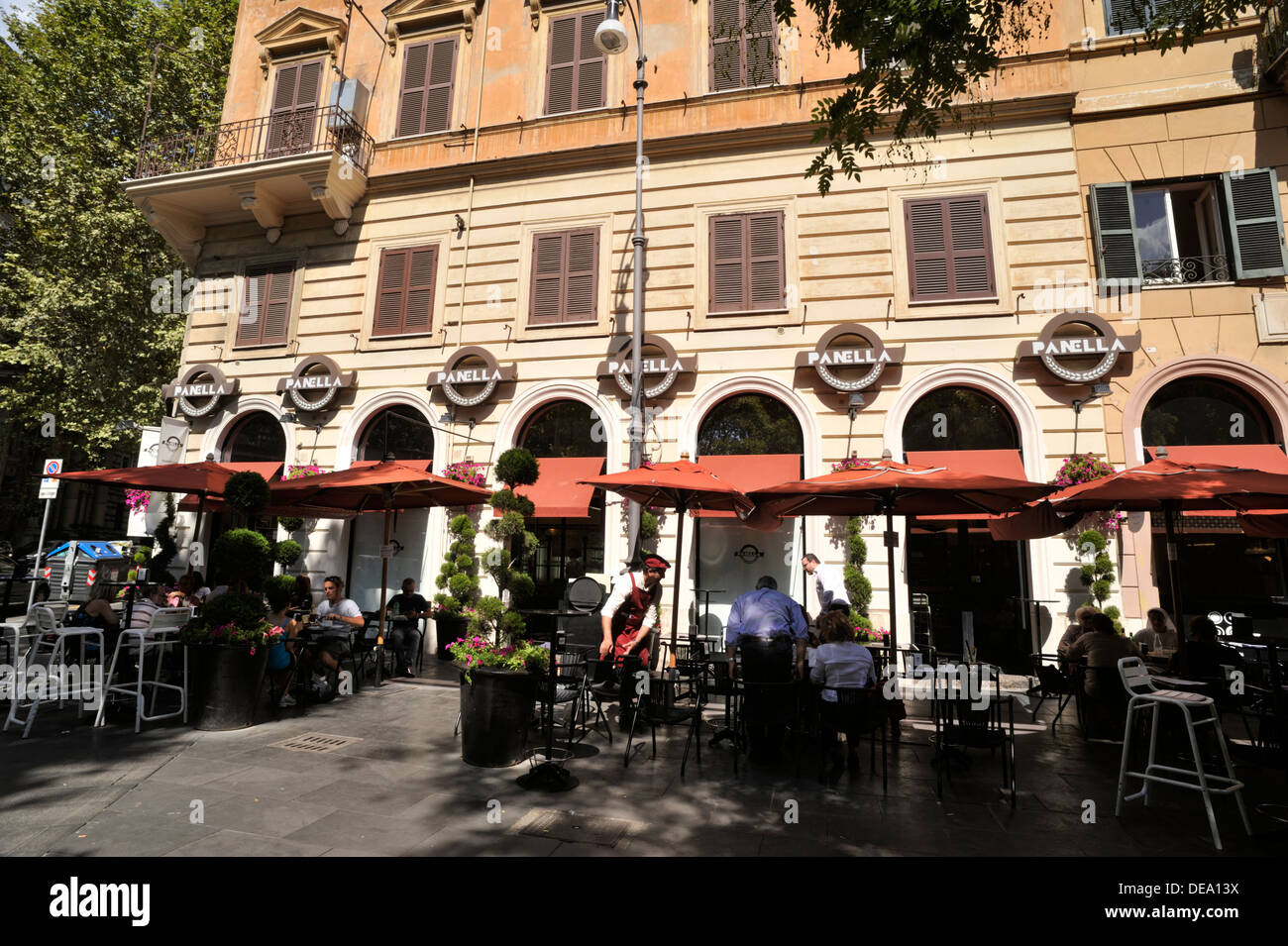 Italie, Rome, boulangerie Panella Banque D'Images