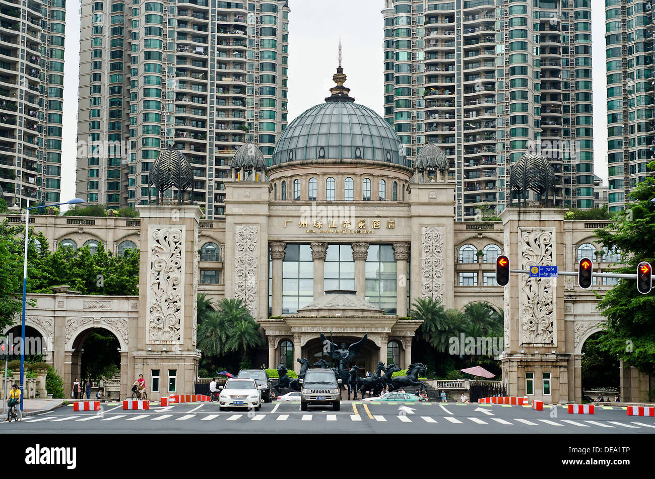 Regal Riviera Hotel Guangzhou, Chine Banque D'Images