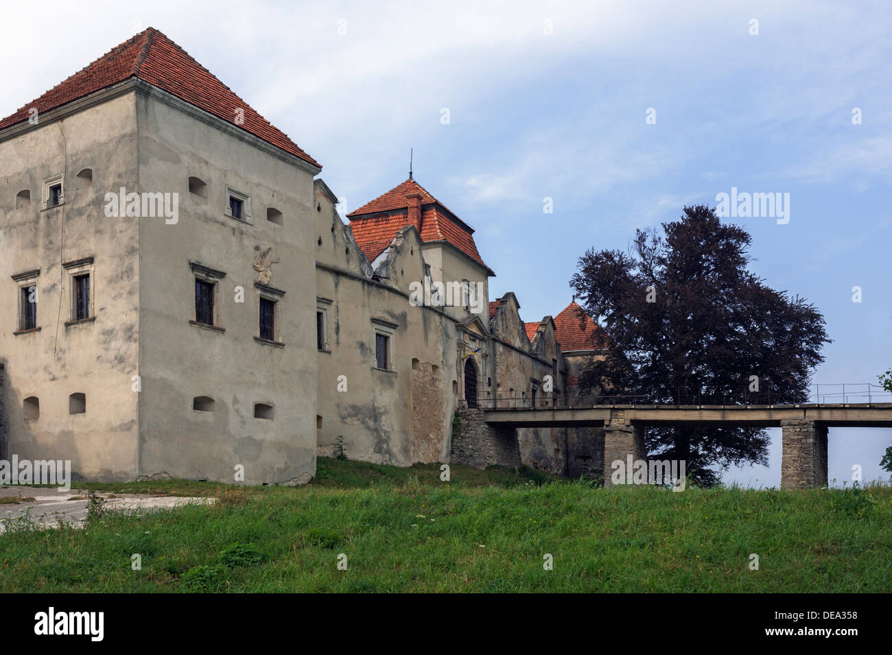 Svirzh château (16-17e siècles) Banque D'Images