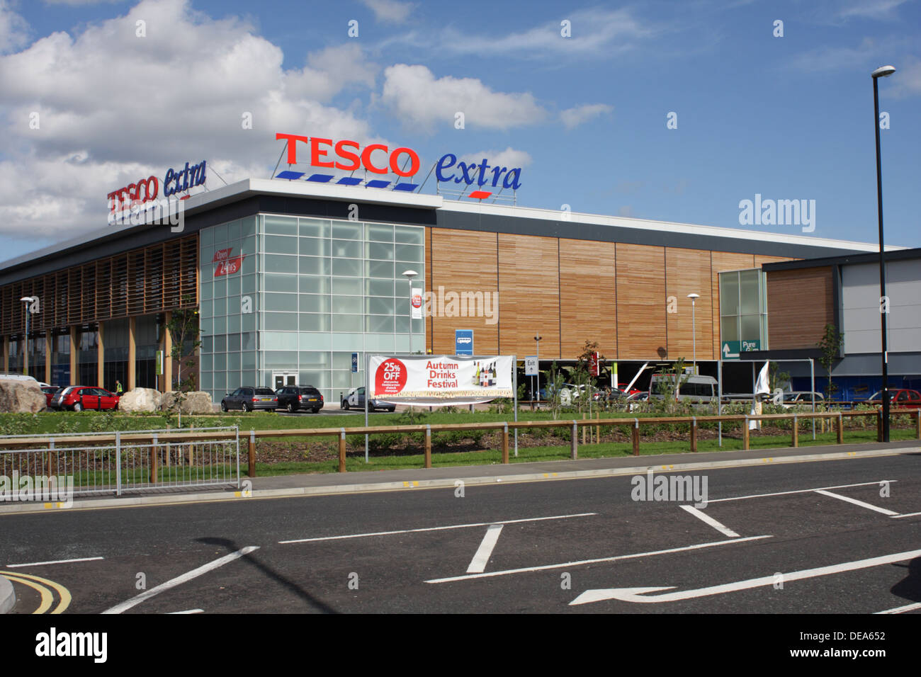 Sunderland Tesco Extra, Newcastle Road, Sunderland. Banque D'Images