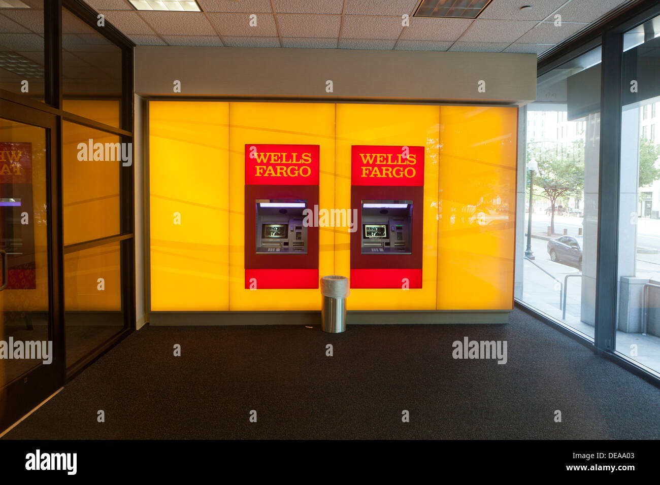 Wells Fargo ATM Banque D'Images