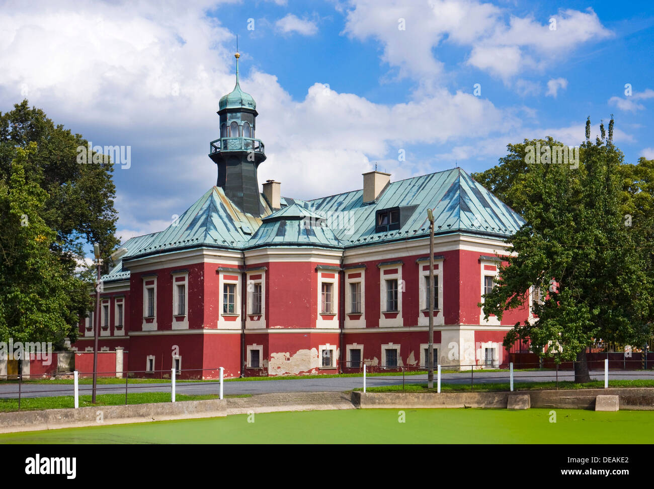 Chateau, Kokorin, Melnik, district, région Stredocesky République tchèque, l'Europe Banque D'Images