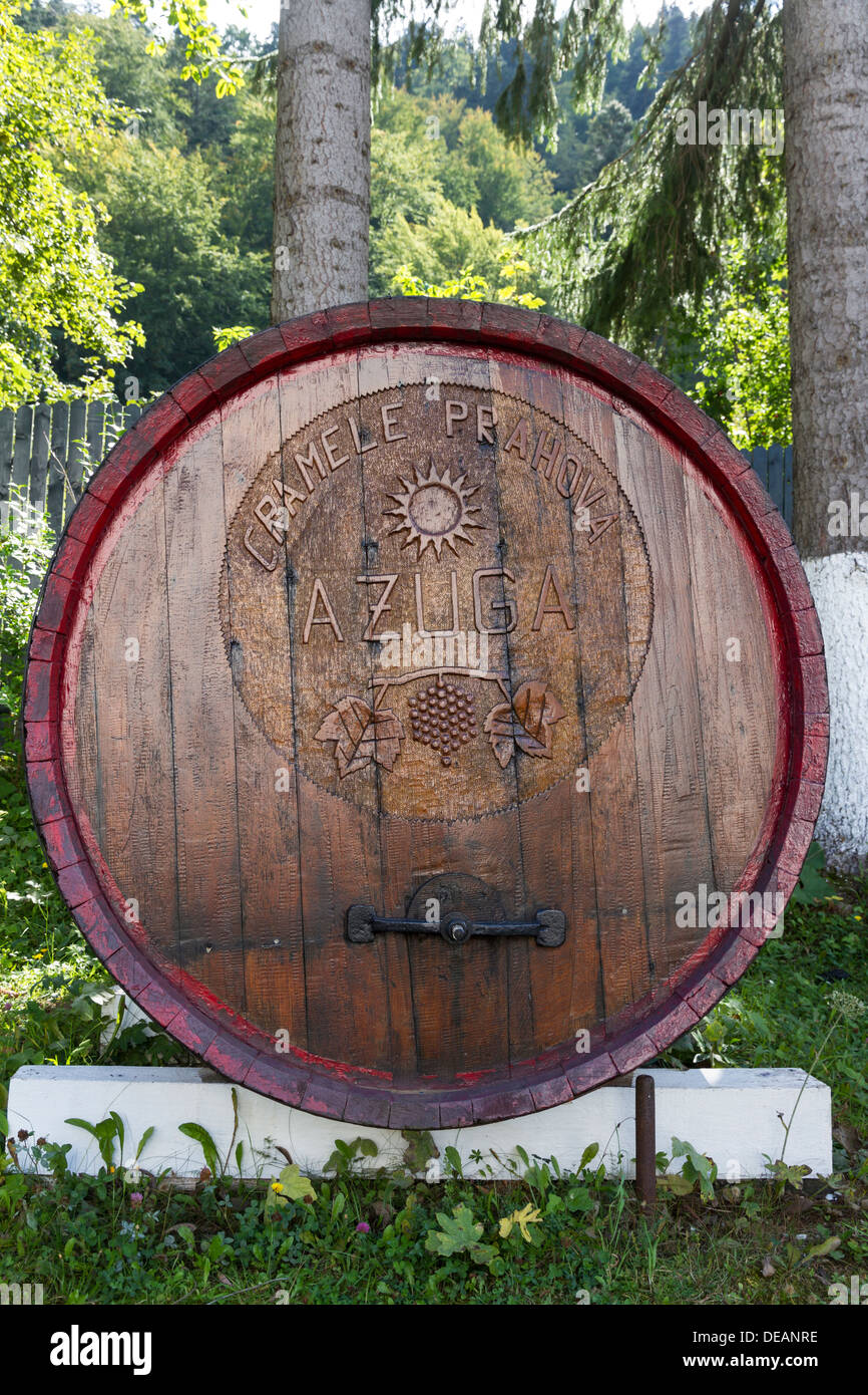Roumanie La Valachie, vin de la Vallée de Prahova Banque D'Images