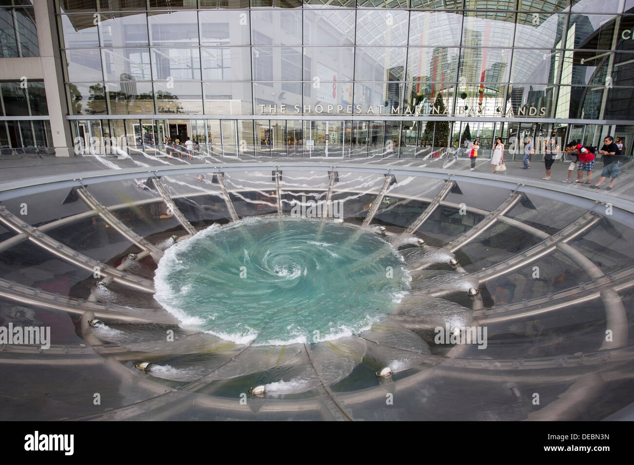 Marina Bay, Singapour Banque D'Images