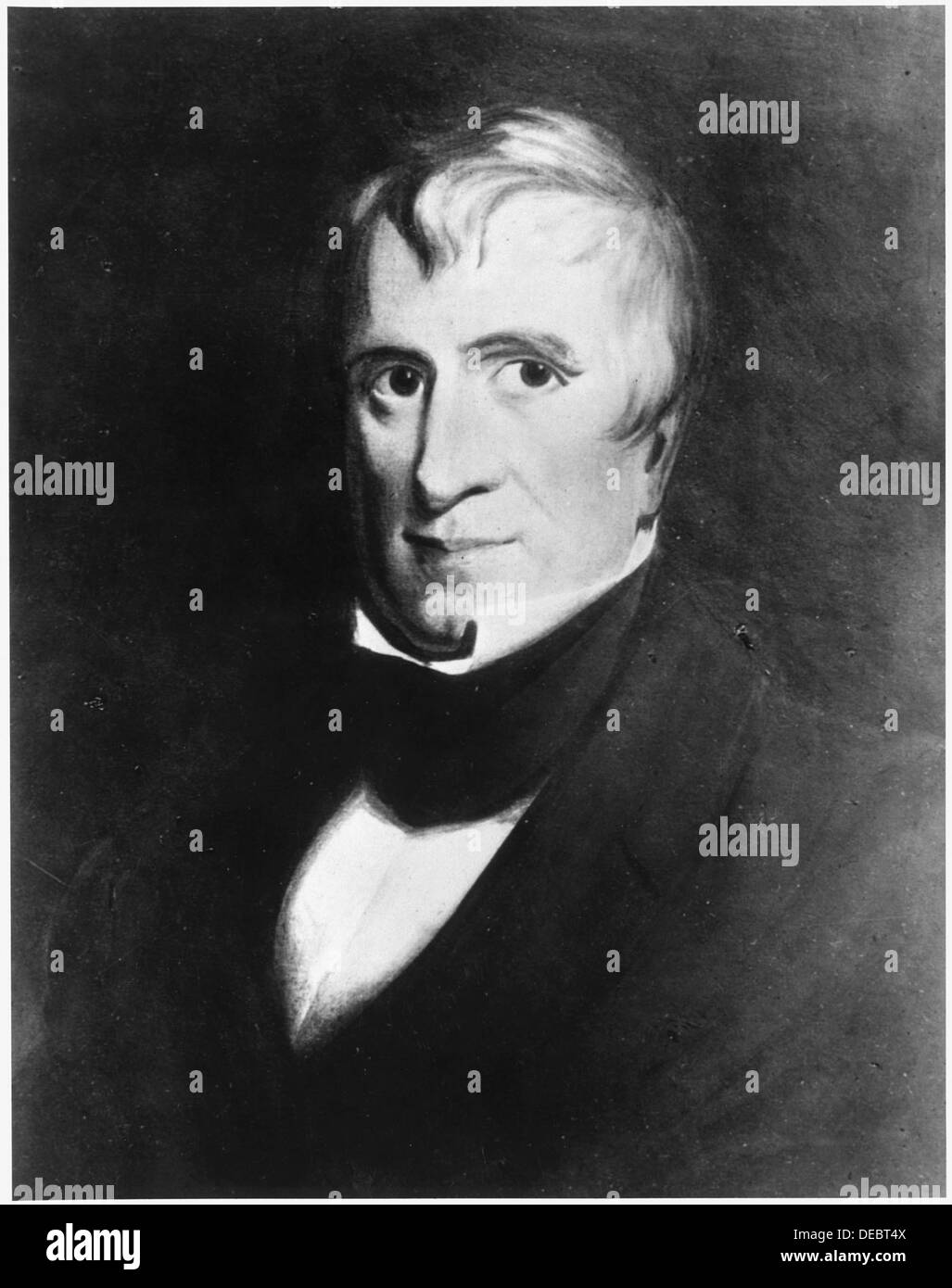 William Henry Harrison. Copie de peinture 530961 Banque D'Images