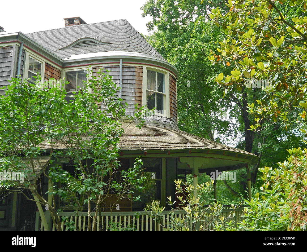 Idlewild est une maison historique près de Media, en Pennsylvanie, conçue par l'architecte Frank Furness. La maison a servi de résidence d'été, mettant en valeur son style architectural distinctif, qui allie praticité et détails artistiques. Banque D'Images