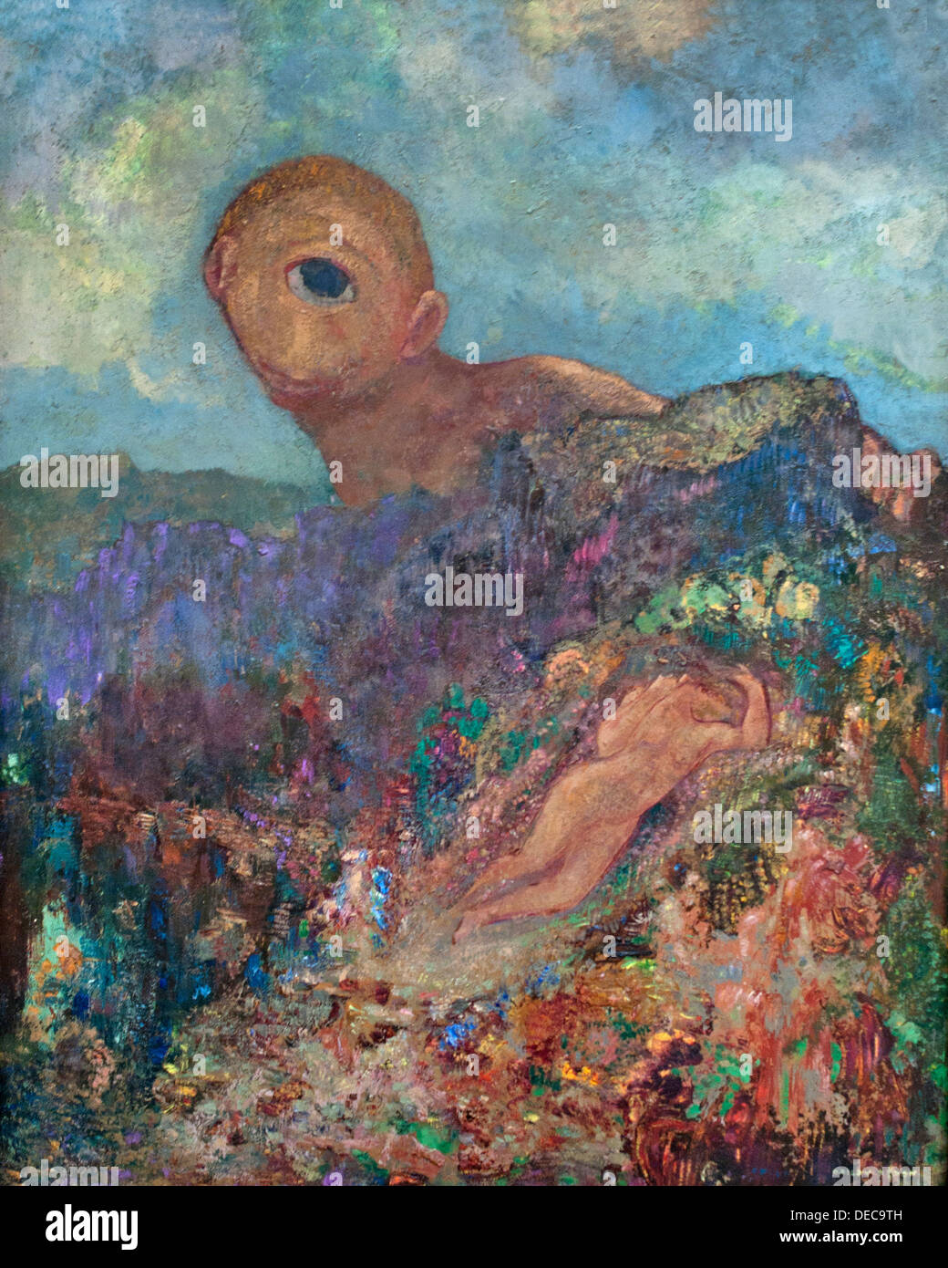 Le Cyclope 1914 Odilon Redon Français France 1840-1916 Banque D'Images