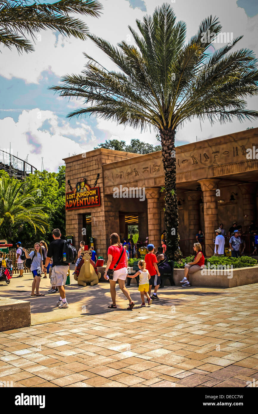 Le monde de l'aventure au Parc Legoland Florida Banque D'Images