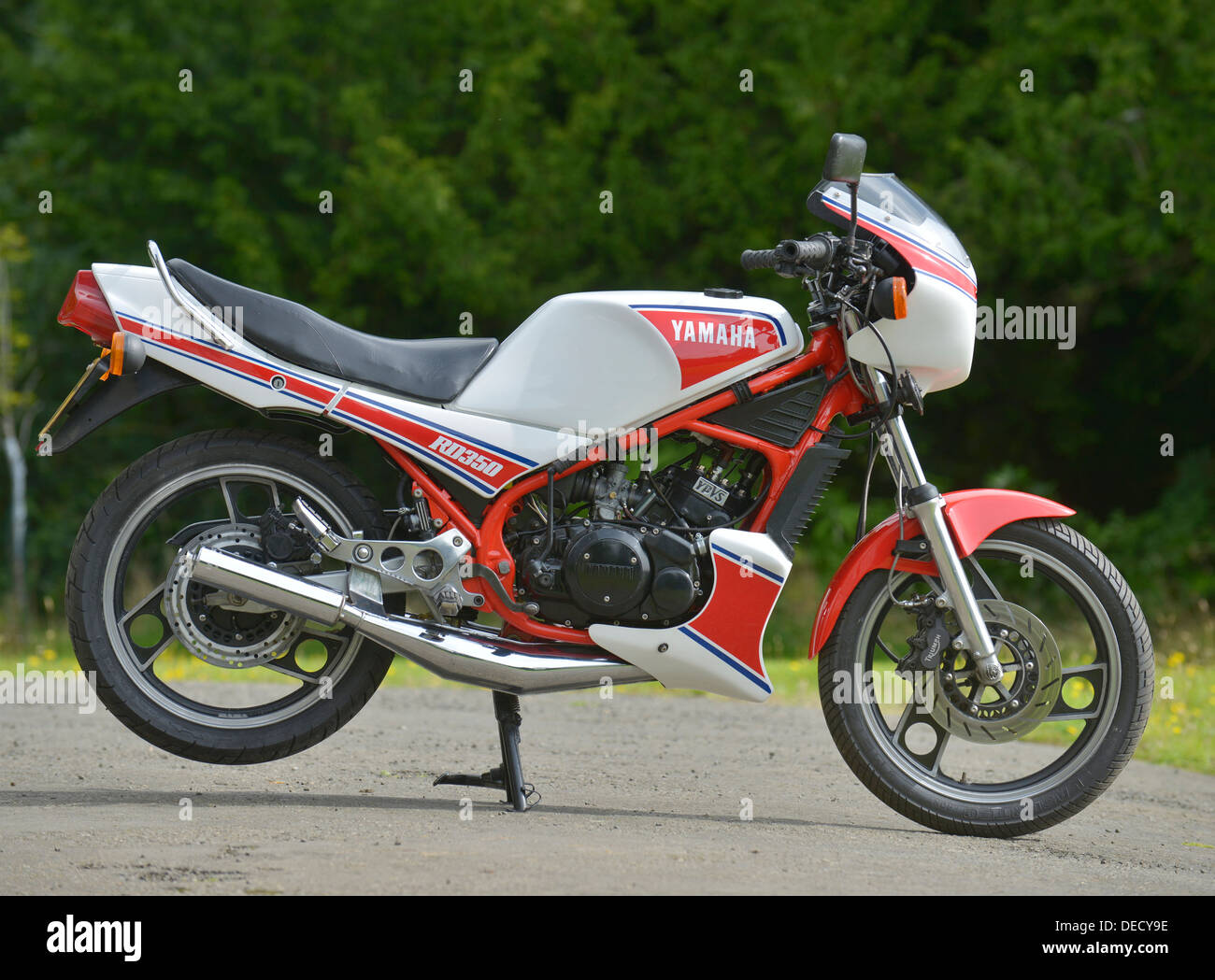 19 1984 Modele Yamaha Rd350lc2 Ypvs 31k Photo Stock Alamy