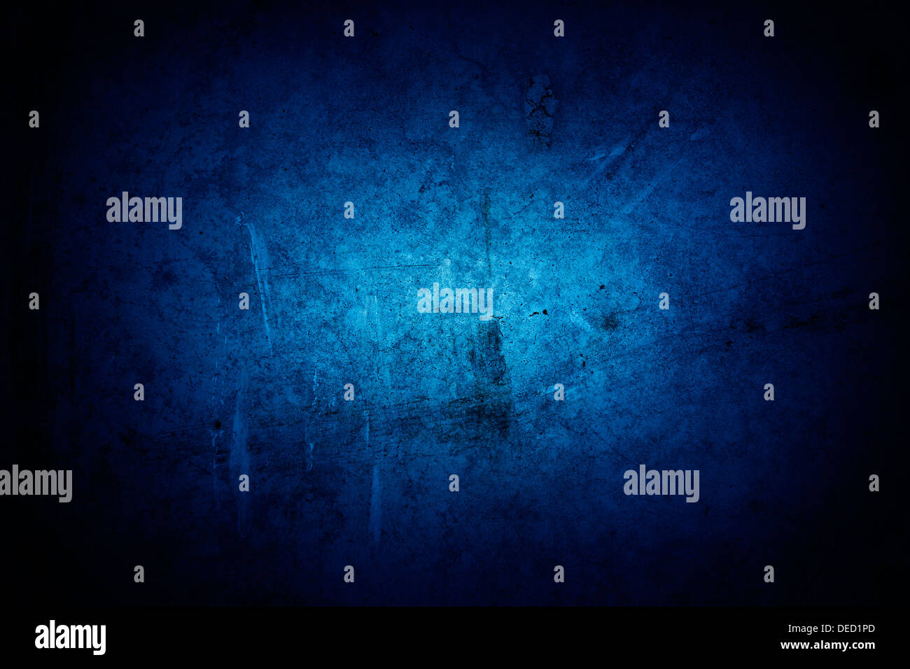 Grunge textured wall bleu closeup Banque D'Images