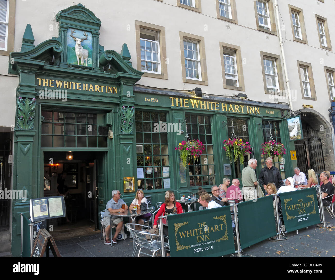 White Hart Inn Grassmarket Edinburgh Scotland UK Banque D'Images