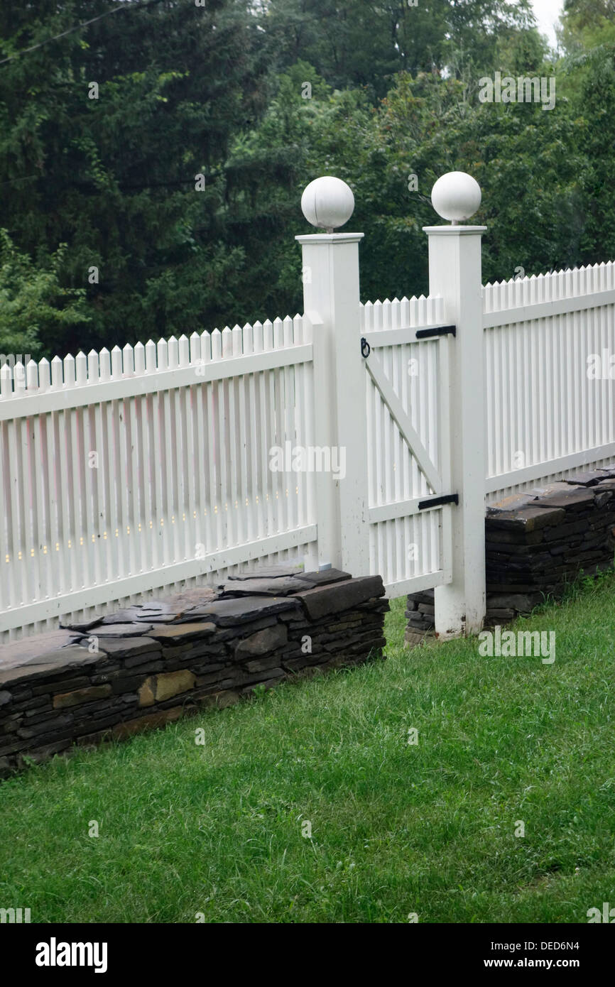 Thomas Cole House National Historic Site in NY Catskill Banque D'Images