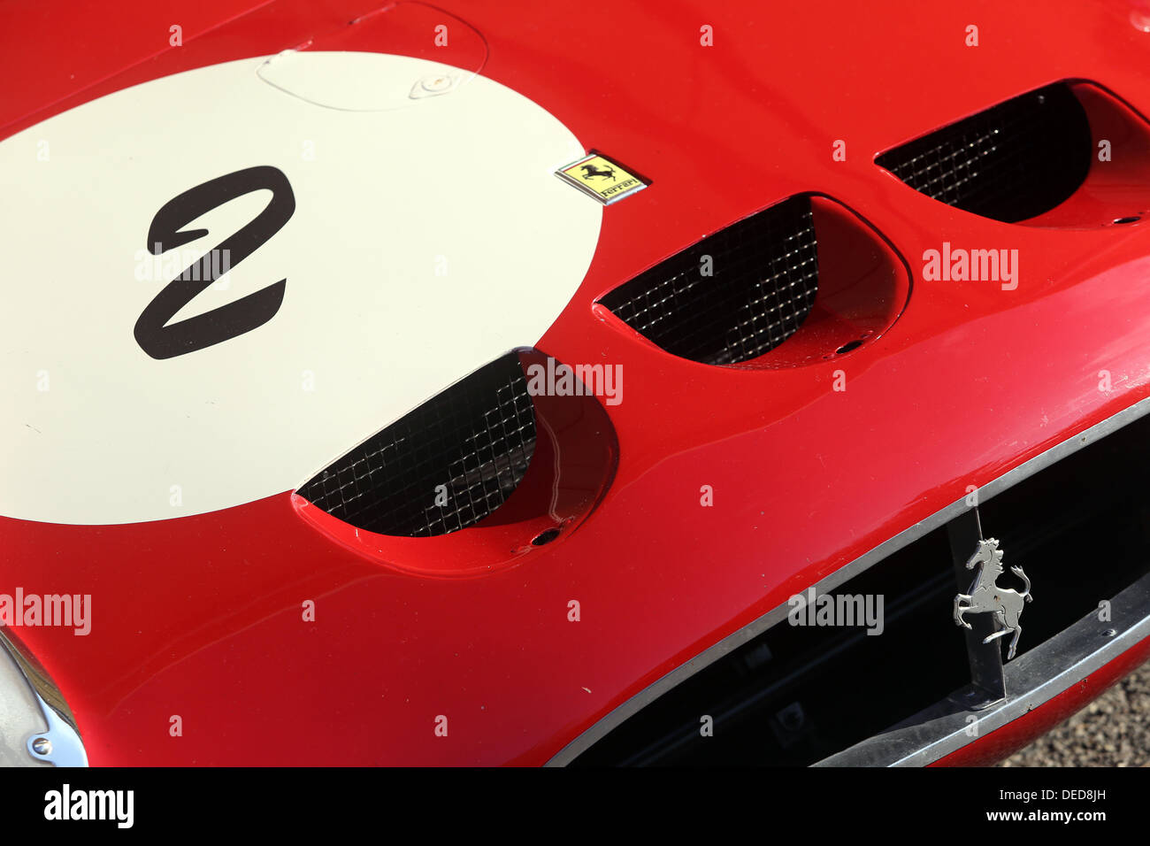 Chichester, UK . 15e Août, 2013. Goodwood Revival 2013 au Goodwood Motor Circuit - Photo montre dans le paddock de Ferrari © Oliver Dixon/Alamy Live News Banque D'Images