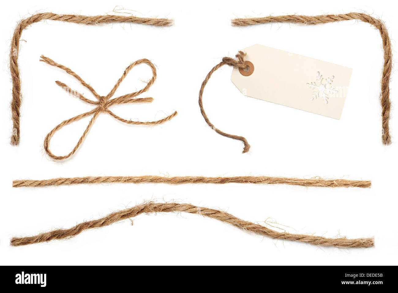 L'enveloppe de cadeau matériel de chaîne frontière. Banque D'Images