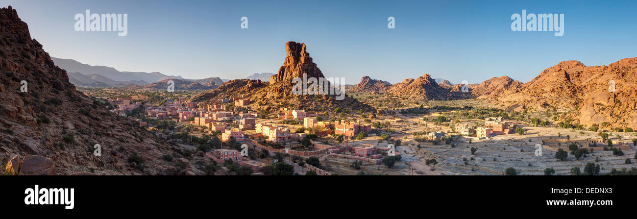 Aguerd Oudad, Tafraoute, Anti Atlas, Maroc, Afrique du Nord, Afrique Banque D'Images