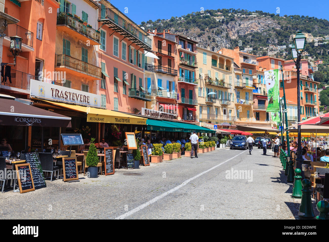 Villefranche-sur-Mer, Alpes-Maritimes, Provence, Cote d'Azur, d'Azur, France, Europe Banque D'Images