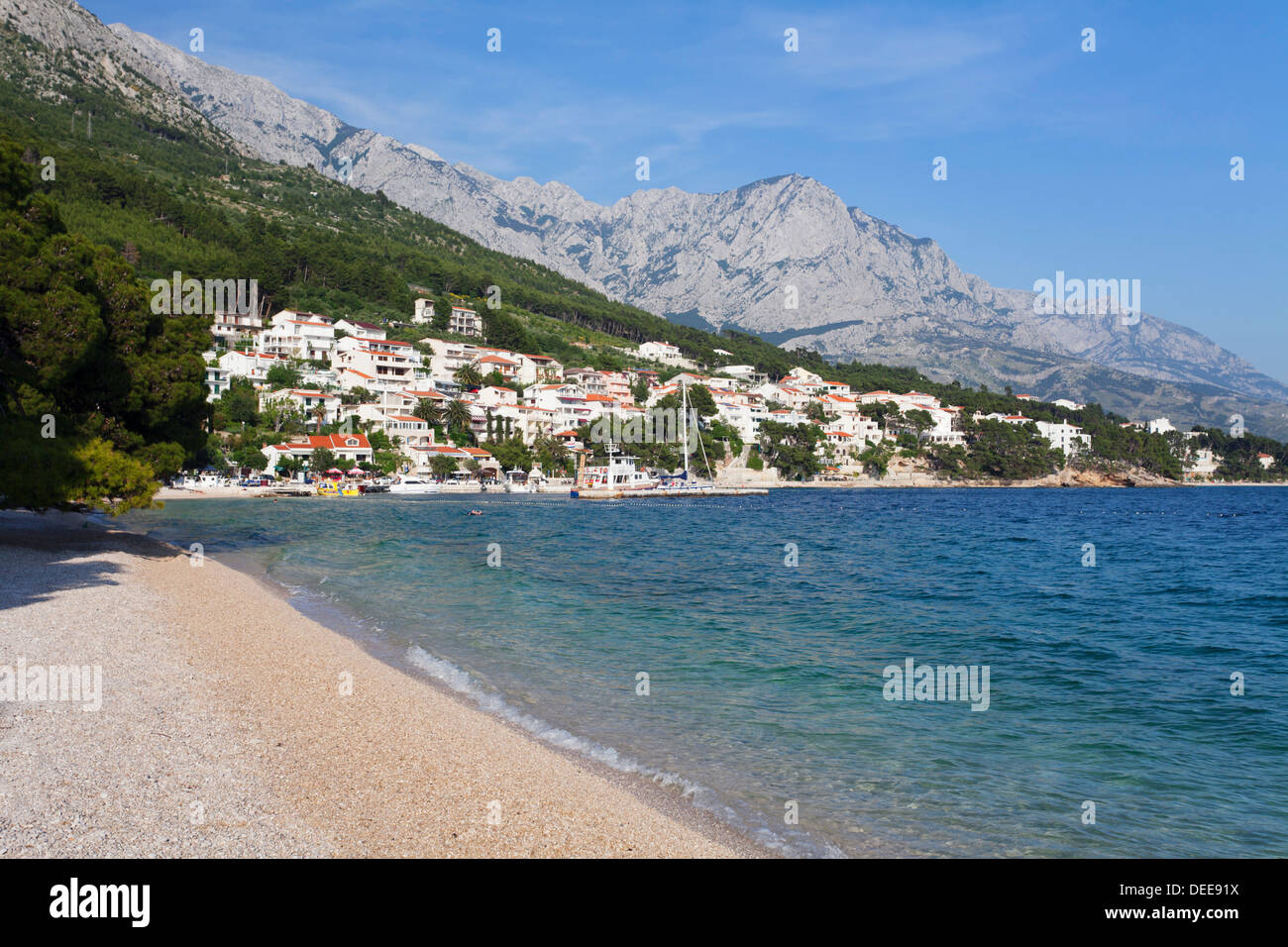 Split, Makarska Riviera, Dalmatie, Croatie, Europe Banque D'Images