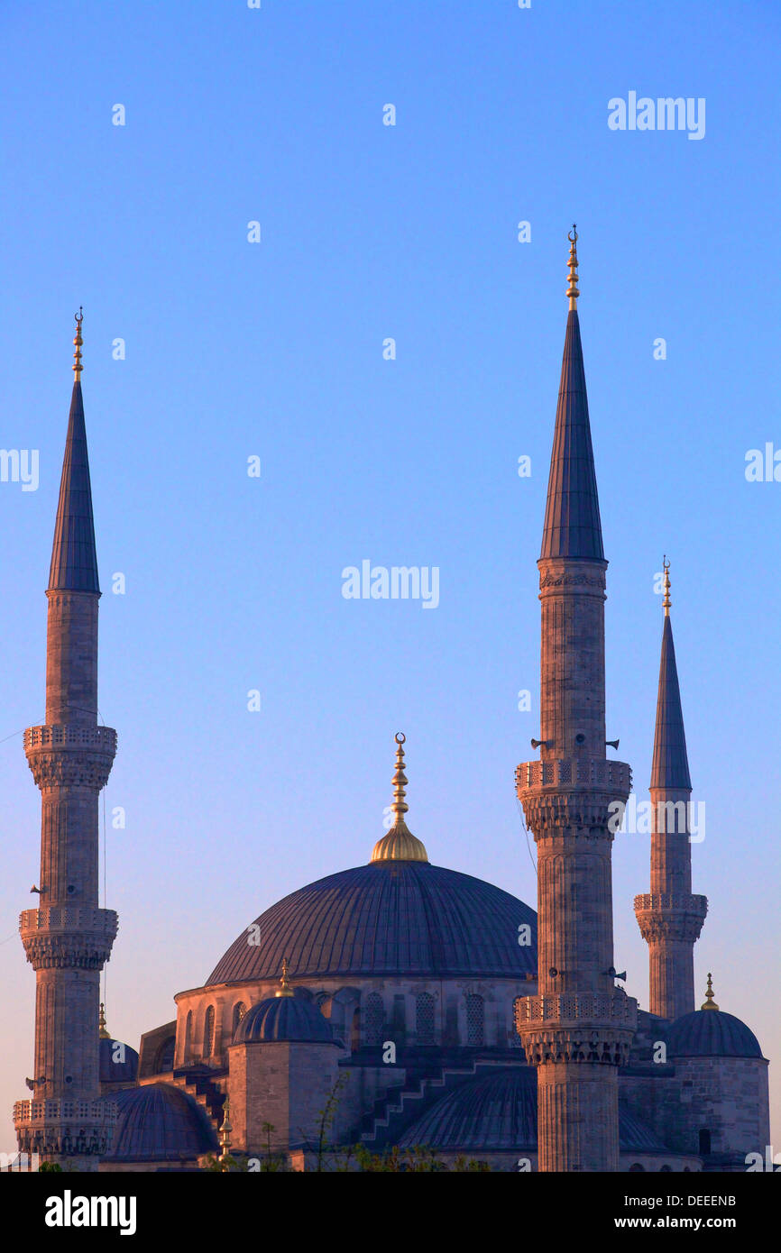La Mosquée Bleue (Sultan Ahmet Camii), UNESCO World Heritage Site, Istanbul, Turquie, Europe Banque D'Images