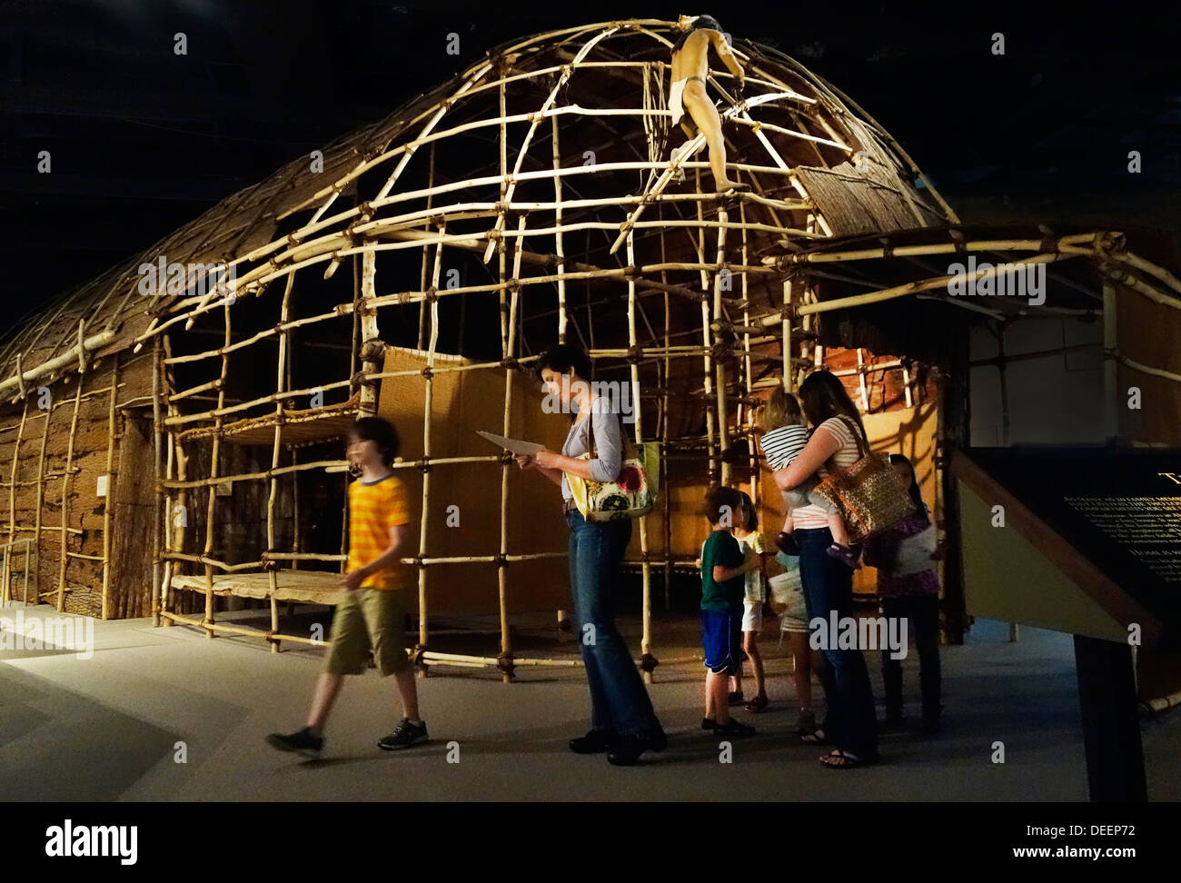 Musée de l'État de New York à Albany Banque D'Images