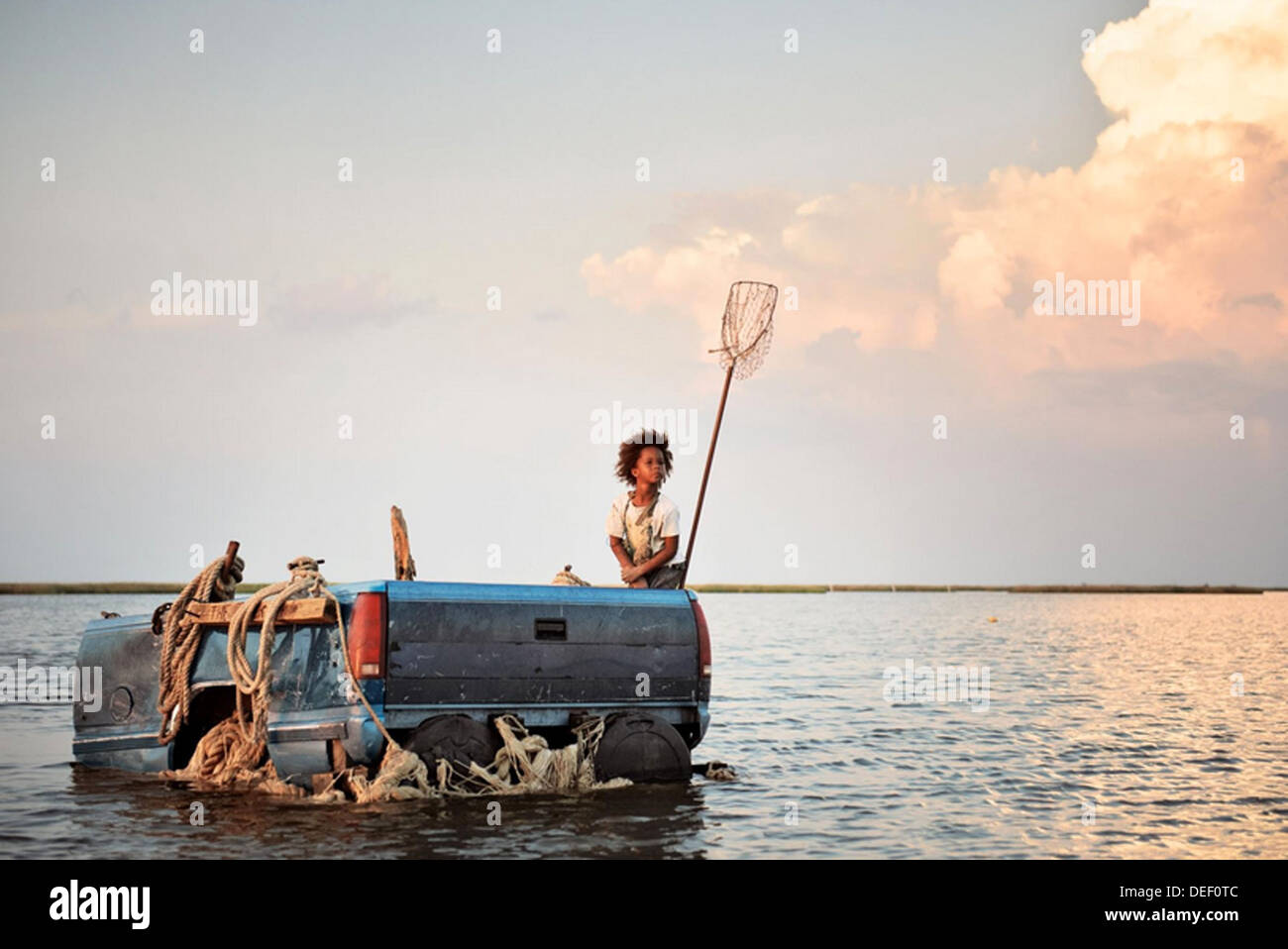 Bêtes DE LA NATURE DU SUD 2012 Fox Searchlight Pictures film avec Quvenzhane Wallis Banque D'Images