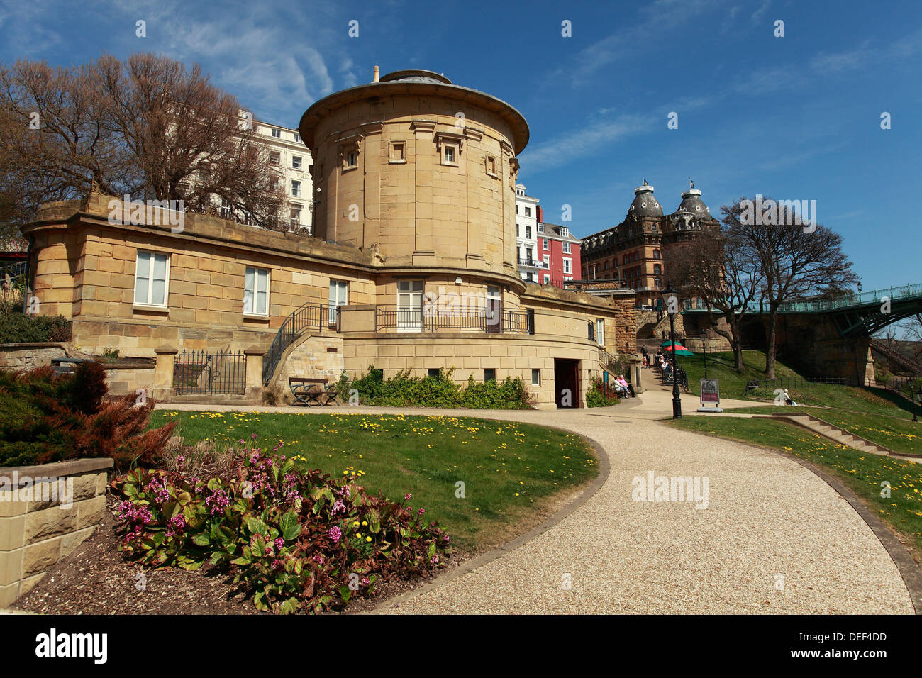 Musée Rotonde Scarborough, les dinosaures et les fossiles, Yorkshire du Nord Banque D'Images