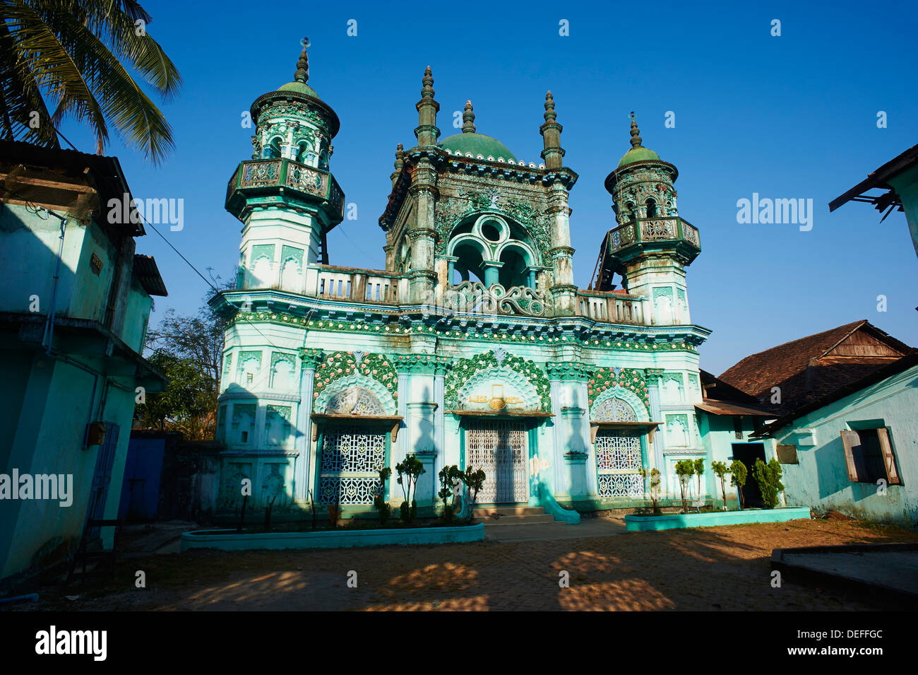 Mosquée, Mawlamyine (Moulmein), l'État Môn, Myanmar (Birmanie), l'Asie Banque D'Images